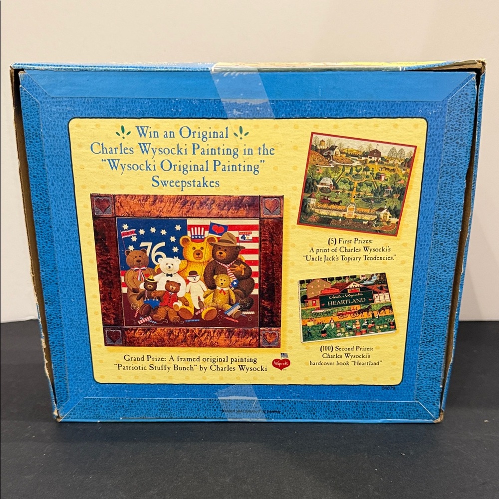Charles Wysocki THE NANTUCKET 1000 Piece puzzle Beach - Picture 2 of 3
